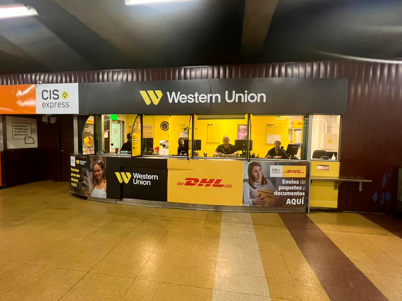 Western Union y CIS Express